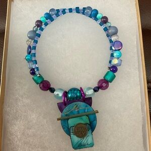 Suzanne Bellows PETITE CHOKER- Water Collection new in Box. Beautiful Gift